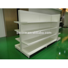 Standard supermarket shelving/plain double side shelving